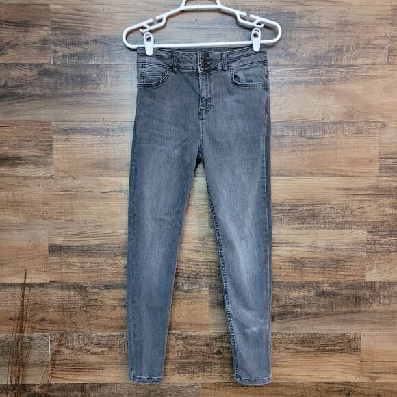 LCW Jeans Size 30 Stacey Slim Fit High Rise Black Rodeo Stretch - Picture 1 of 10